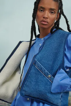 Hot BLOUSON SIMON DENIM | Vestes & Manteaux