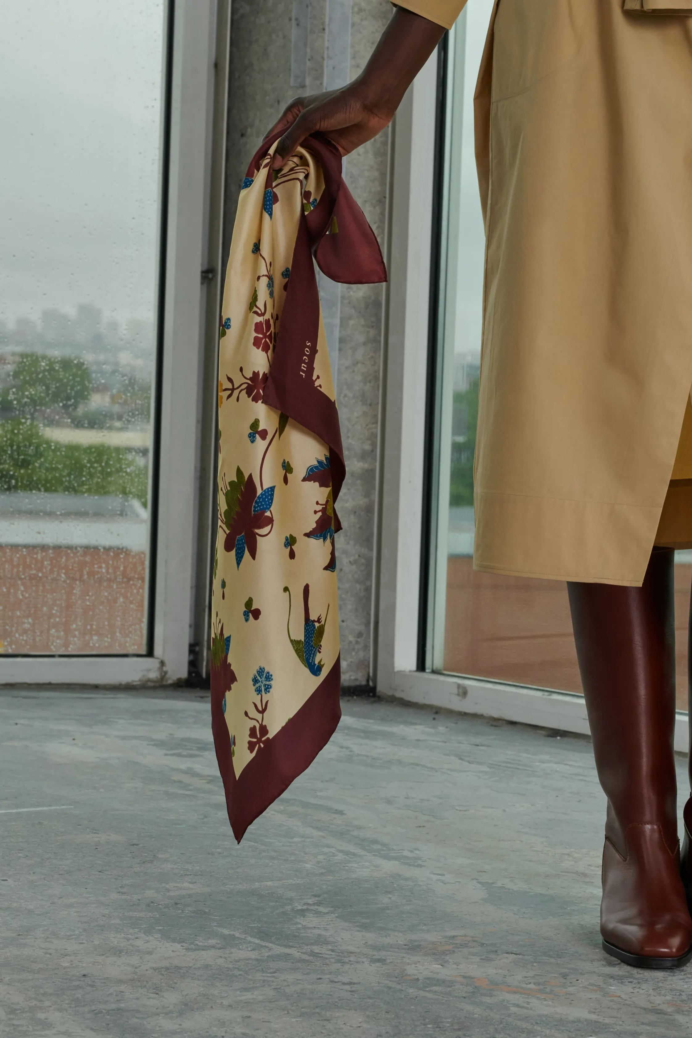 Cheap FOULARD CAPUCINE Foulards & Écharpes